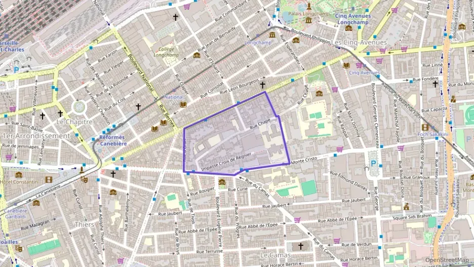 Appartement 30 m² une piece à vendre à Marseille 4e Arrondissement