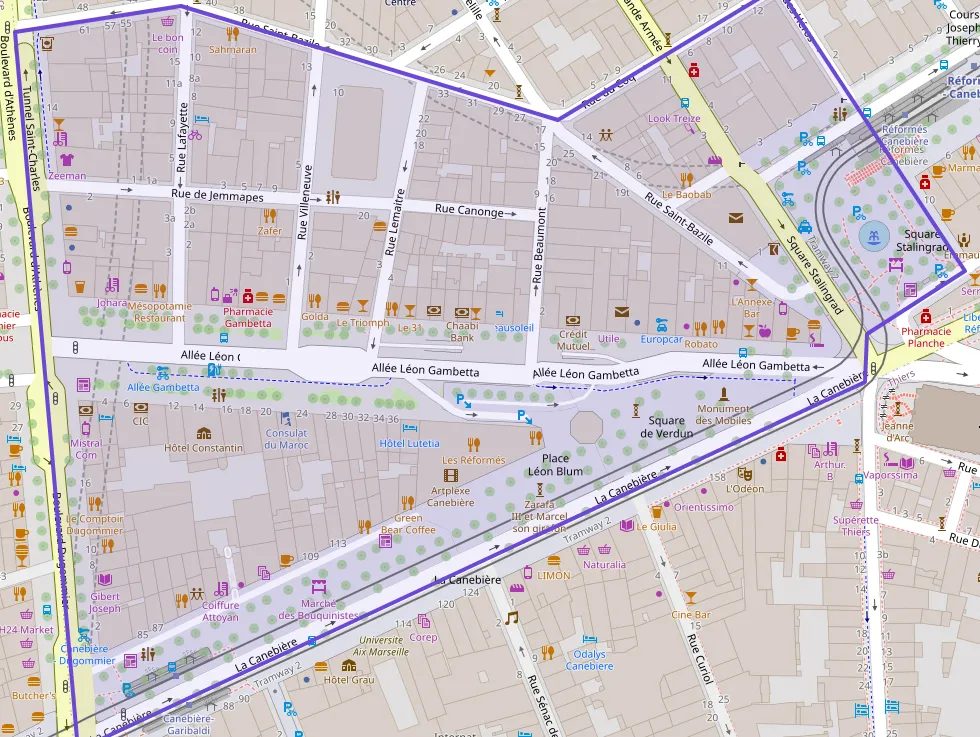 Appartement 38 m² une piece à vendre à Marseille 1er Arrondissement
