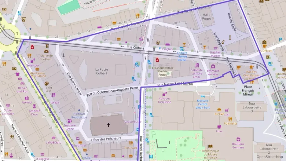 Appartement 33 m² deux pieces à vendre à Marseille 1er Arrondissement