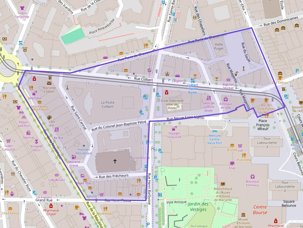 Appartement 64 m² deux pieces à vendre à Marseille 1er Arrondissement