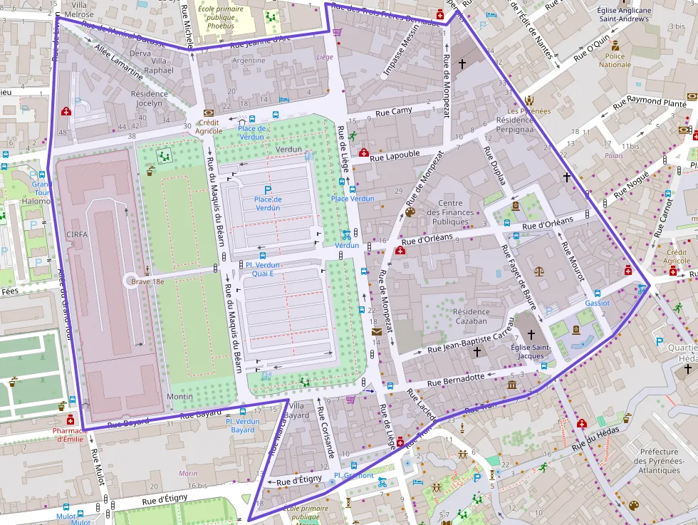 Appartement 72 m² quatre pièces à vendre à Pau