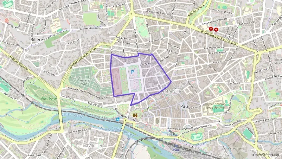 Appartement 72 m² quatre pièces à vendre à Pau Appartement 72 m² quatre pièces à vendre à Pau