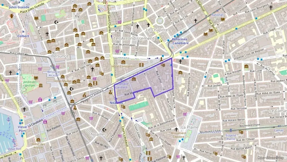 Appartement 86 m² trois pièces à vendre à Marseille 1er Arrondissement Appartement 86 m² trois pièces à vendre à Marseille 1er Arrondissement