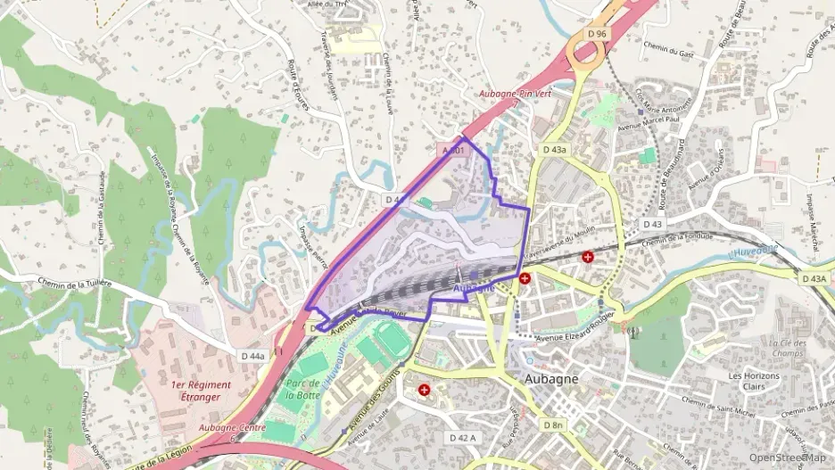 Appartement 42 m² deux pieces à vendre à Aubagne