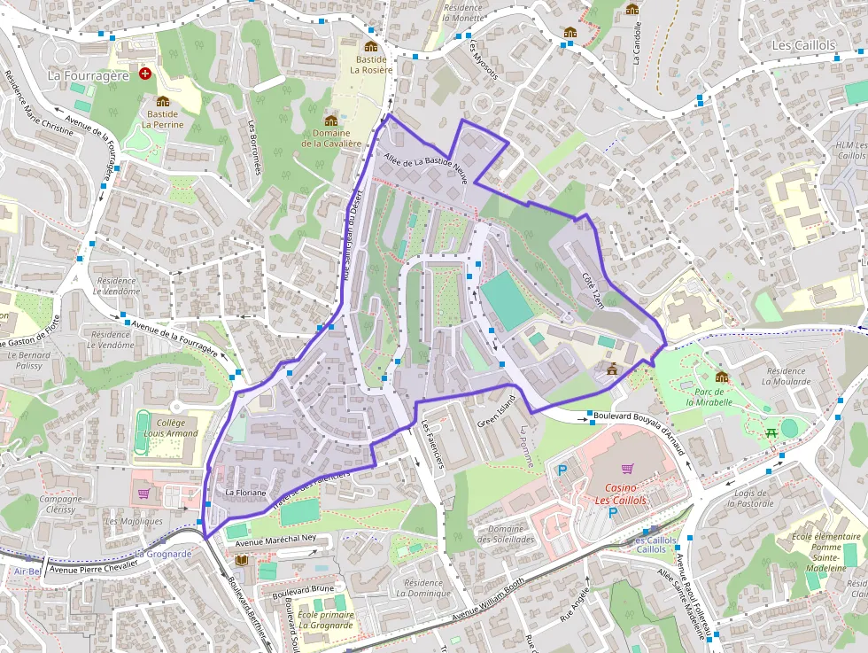 Appartement 62 m² trois pièces à vendre à Marseille 12e Arrondissement