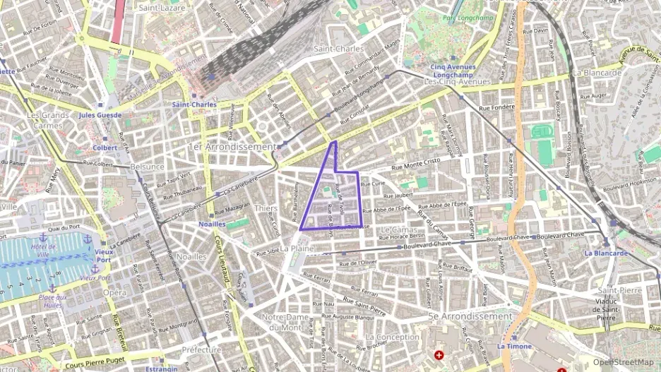 Appartement 84 m² quatre pièces à vendre à Marseille 5e Arrondissement