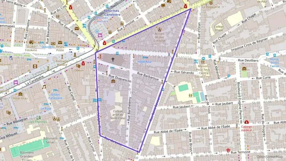 Appartement 66 m² quatre pièces à vendre à Marseille 1er Arrondissement