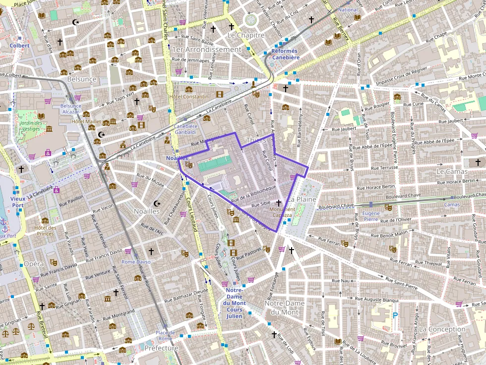 Appartement 25 m² une piece à vendre à Marseille 1er Arrondissement