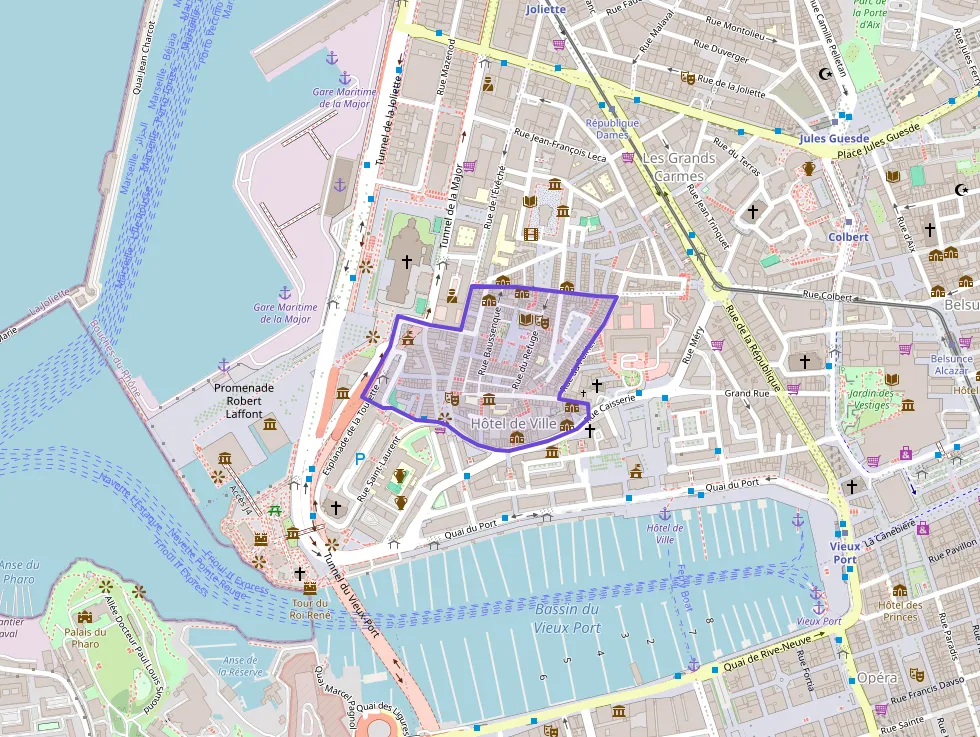 Appartement 55 m² trois pièces à vendre à Marseille 2e Arrondissement