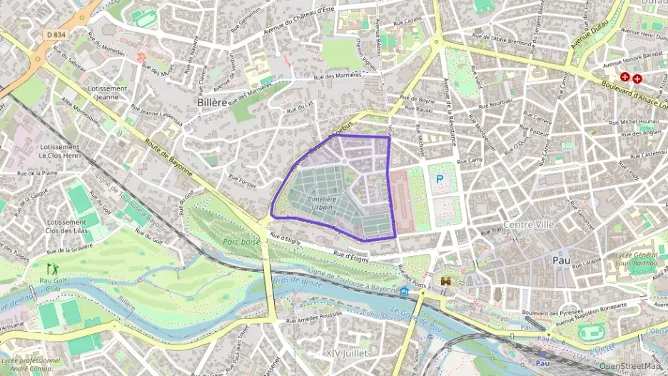 Appartement 25 m² une piece à vendre à Pau Appartement 25 m² une piece à vendre à Pau