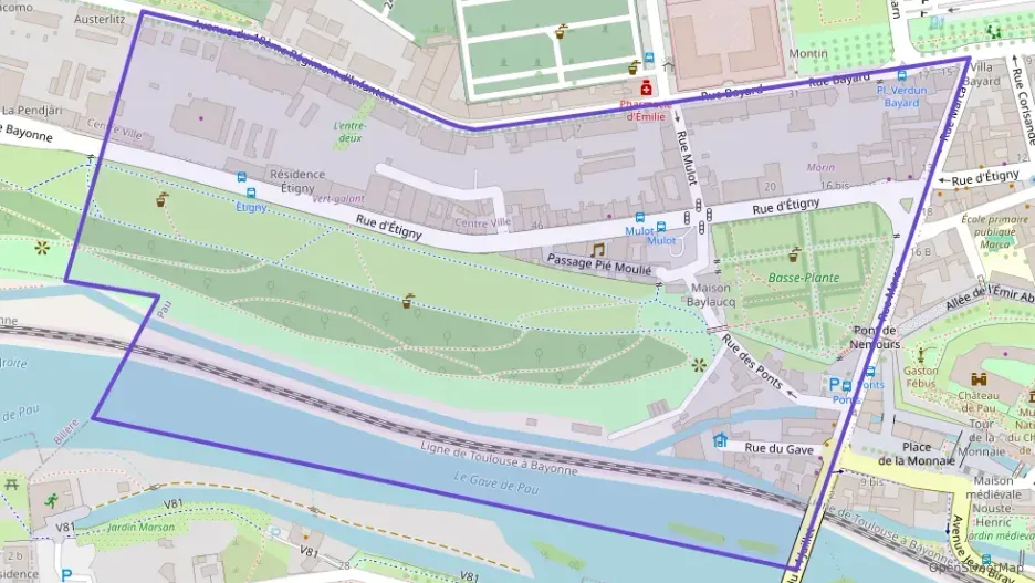 Appartement 87 m² quatre pièces à vendre à Pau Appartement 87 m² quatre pièces à vendre à Pau