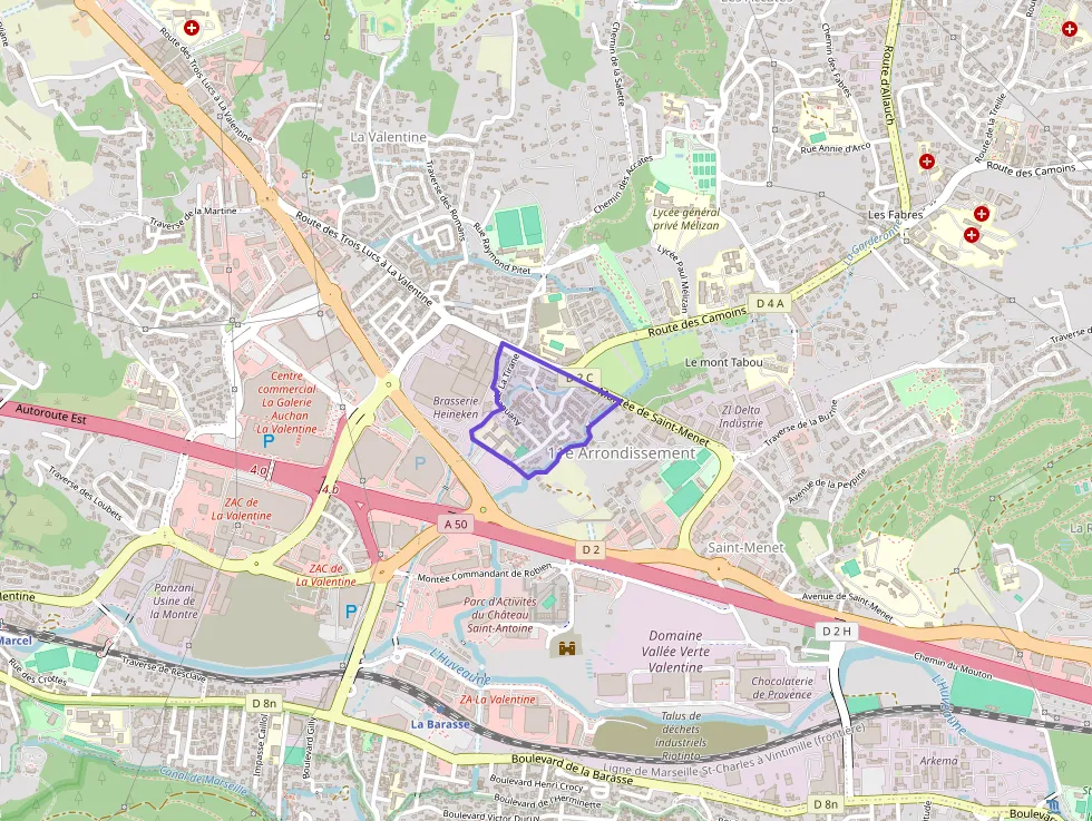 Appartement 85 m² quatre pièces à vendre à Marseille 11e Arrondissement