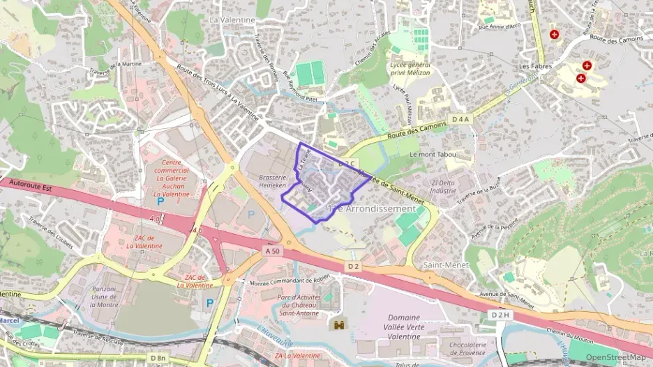 Appartement 85 m² quatre pièces à vendre à Marseille 11e Arrondissement