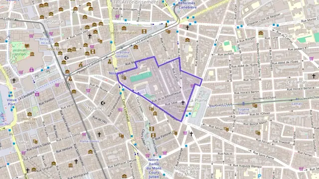 Appartement 54 m² trois pièces à vendre à Marseille 1er Arrondissement