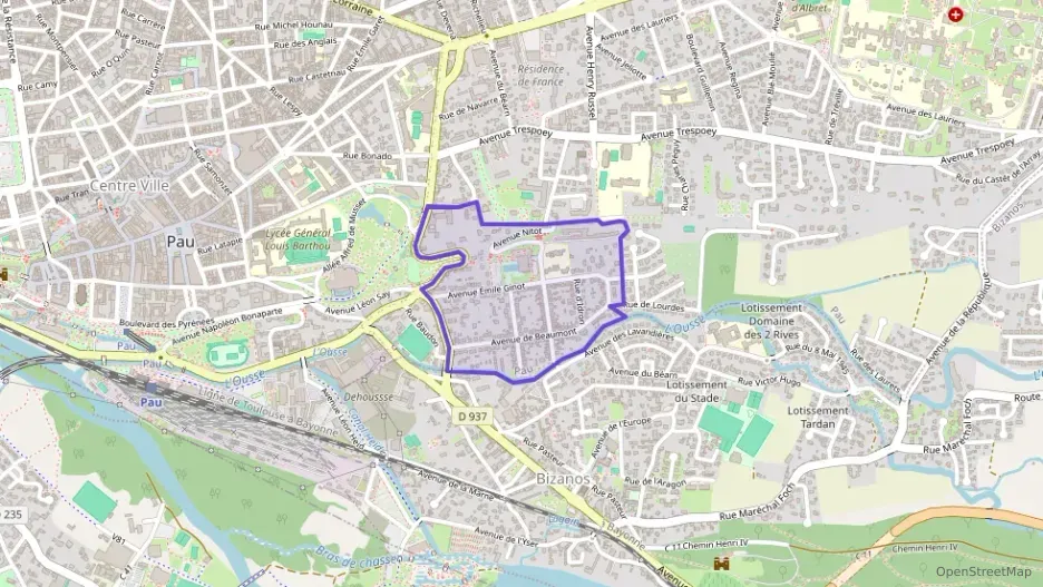 Appartement 45 m² deux pieces à vendre à Pau Appartement 45 m² deux pieces à vendre à Pau