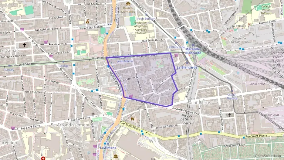 Appartement 53 m² trois pièces à vendre à Marseille 5e Arrondissement