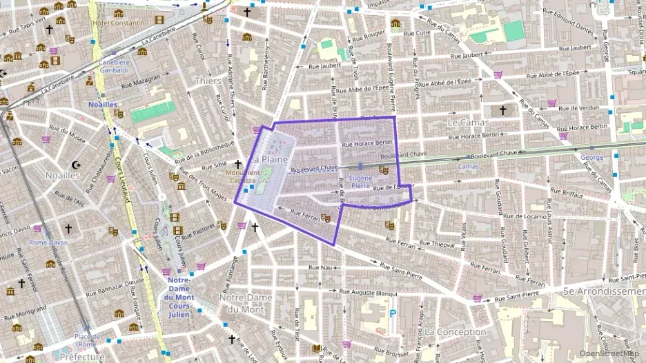 Appartement 38 m² deux pieces à vendre à Marseille 5e Arrondissement