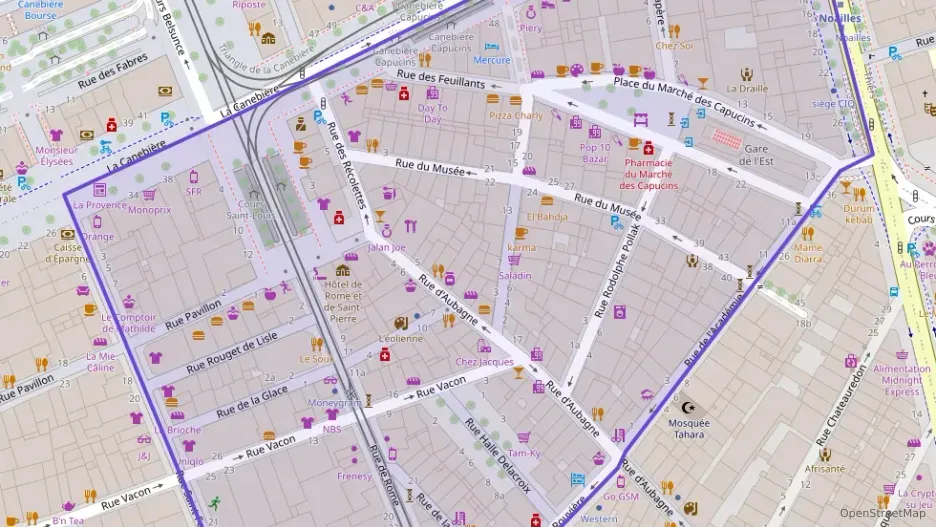 Appartement 50 m² trois pièces à vendre à Marseille 1er Arrondissement