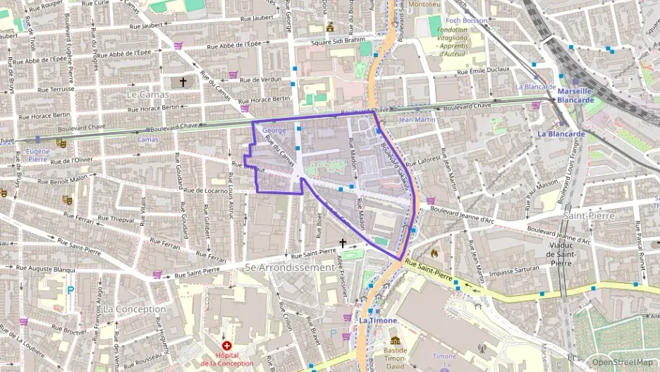 Appartement 27 m² une piece à vendre à Marseille 5e Arrondissement