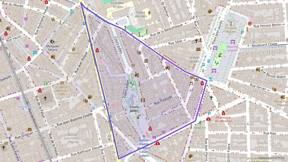 Appartement 40 m² deux pieces à vendre à Marseille 6e Arrondissement