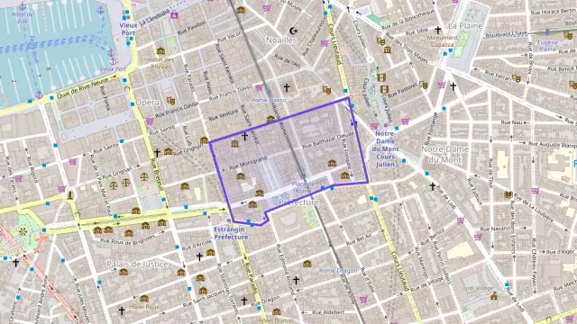 Appartement 35 m² deux pieces à vendre à Marseille 6e Arrondissement