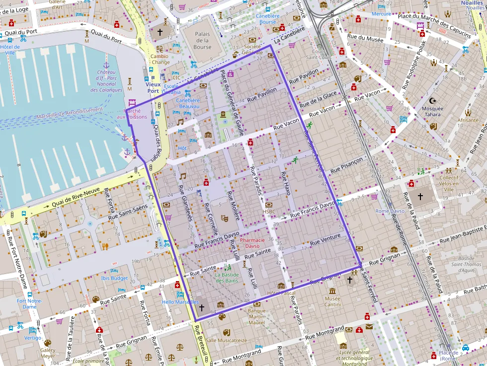 Appartement 35 m² une piece à vendre à Marseille 1er Arrondissement