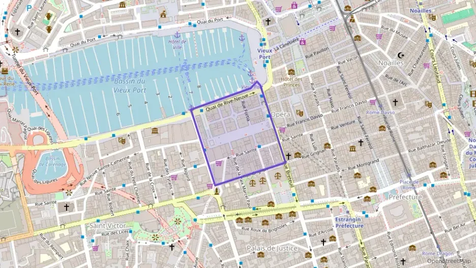 Appartement 30 m² deux pieces à vendre à Marseille 1er Arrondissement