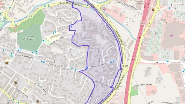 Appartement 79 m² quatre pièces à vendre à Aubagne