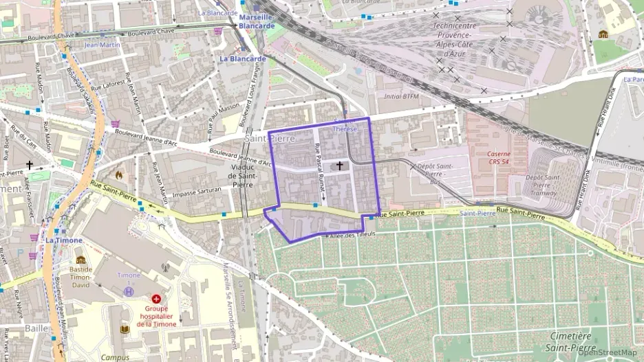 Appartement 48 m² deux pieces à vendre à Marseille 5e Arrondissement