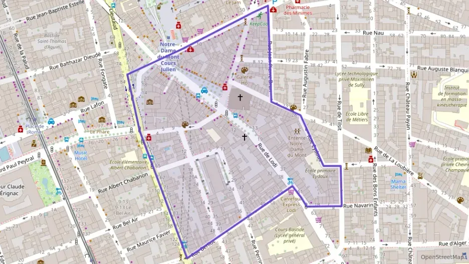 Appartement 56 m² trois pièces à vendre à Marseille 6e Arrondissement