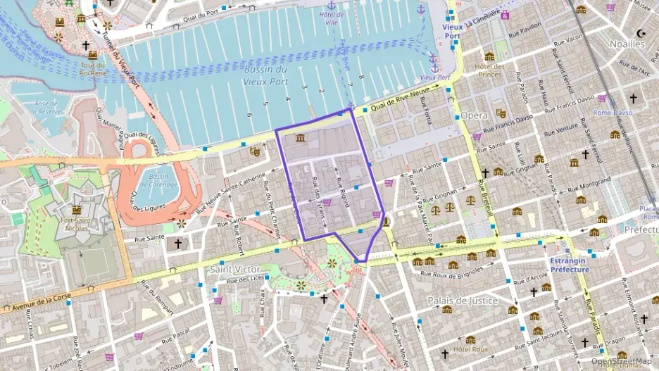Appartement 68 m² trois pièces à vendre à Marseille 7e Arrondissement
