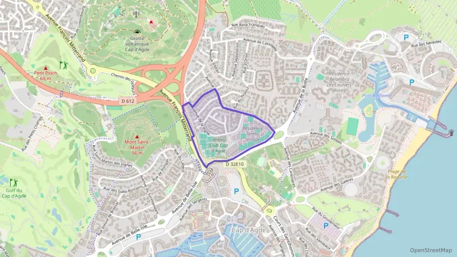 Appartement 23 m² deux pieces à vendre à Agde