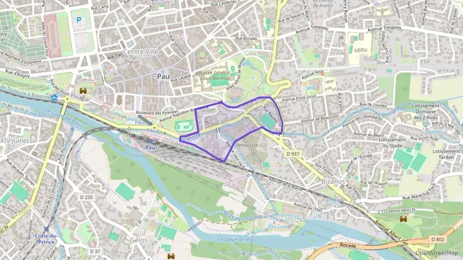 Appartement 80 m² quatre pièces à vendre à Pau Appartement 80 m² quatre pièces à vendre à Pau