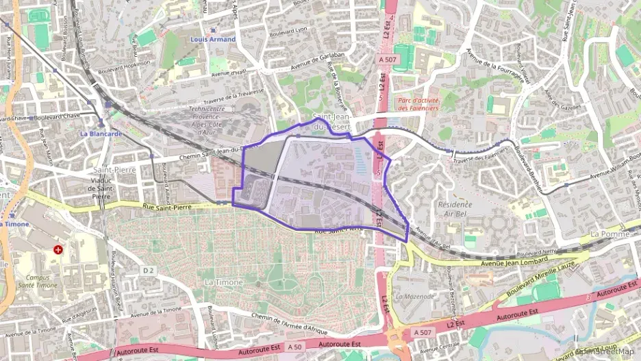 Appartement 20 m² une piece à vendre à Marseille 12e Arrondissement