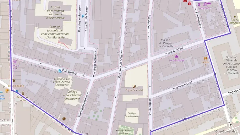 Appartement 51 m² deux pieces à vendre à Marseille 5e Arrondissement Appartement 51 m² deux pieces à vendre à Marseille 5e Arrondissement