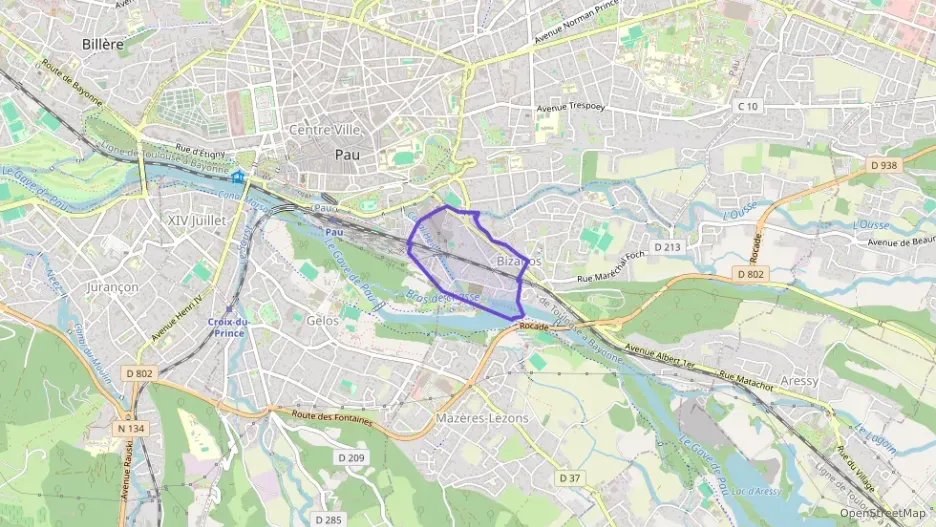 Appartement 71 m² quatre pièces à vendre à Bizanos Appartement 71 m² quatre pièces à vendre à Bizanos