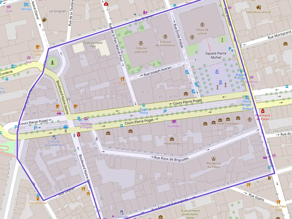 Appartement 93 m² trois pièces à vendre à Marseille 6e Arrondissement Appartement 93 m² trois pièces à vendre à Marseille 6e Arrondissement