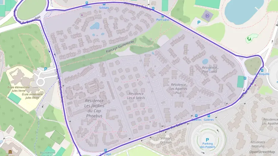 Appartement 46 m² trois pièces à vendre à Agde Appartement 46 m² trois pièces à vendre à Agde