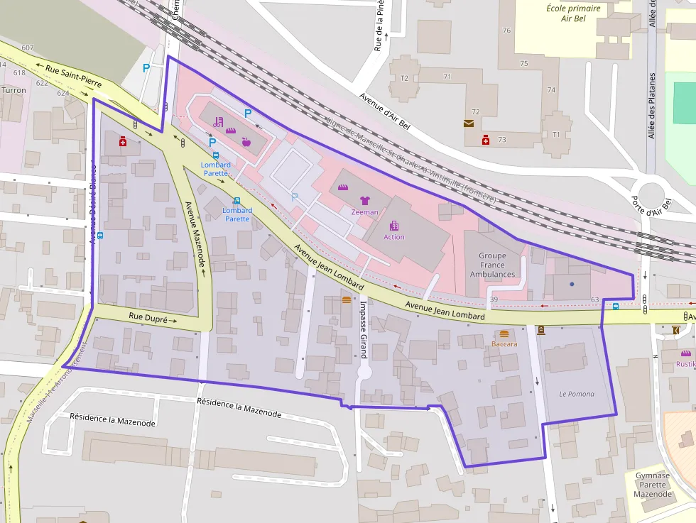 Appartement 68 m² trois pièces à vendre à Marseille 11e Arrondissement