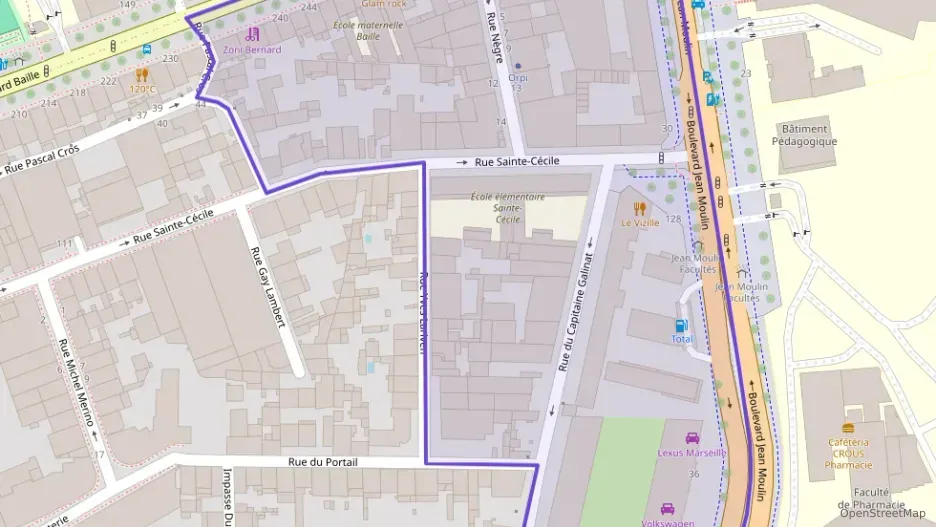 Appartement 65 m² quatre pièces à vendre à Marseille 5e Arrondissement