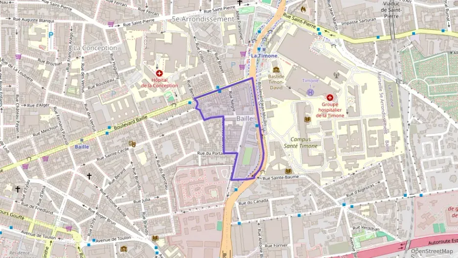 Appartement 65 m² quatre pièces à vendre à Marseille 5e Arrondissement