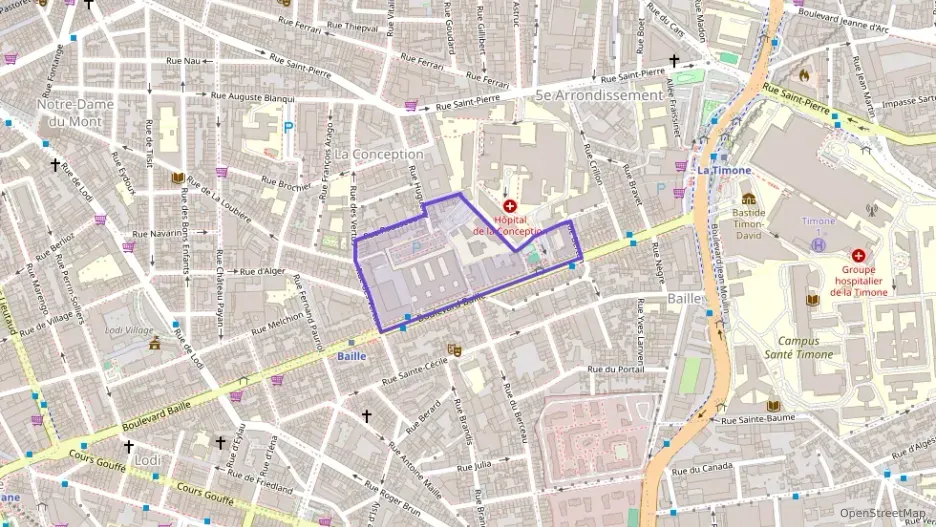 Appartement 42 m² deux pieces à vendre à Marseille 5e Arrondissement