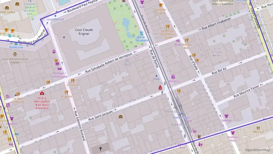 Appartement 56 m² deux pieces à vendre à Marseille 6e Arrondissement