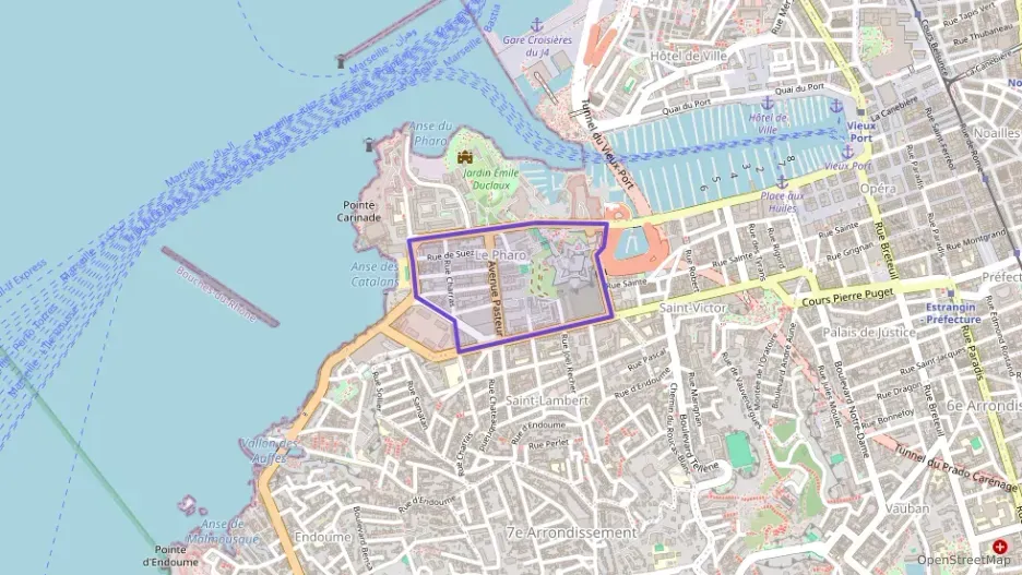 Appartement 75 m² trois pièces à vendre à Marseille 7e Arrondissement