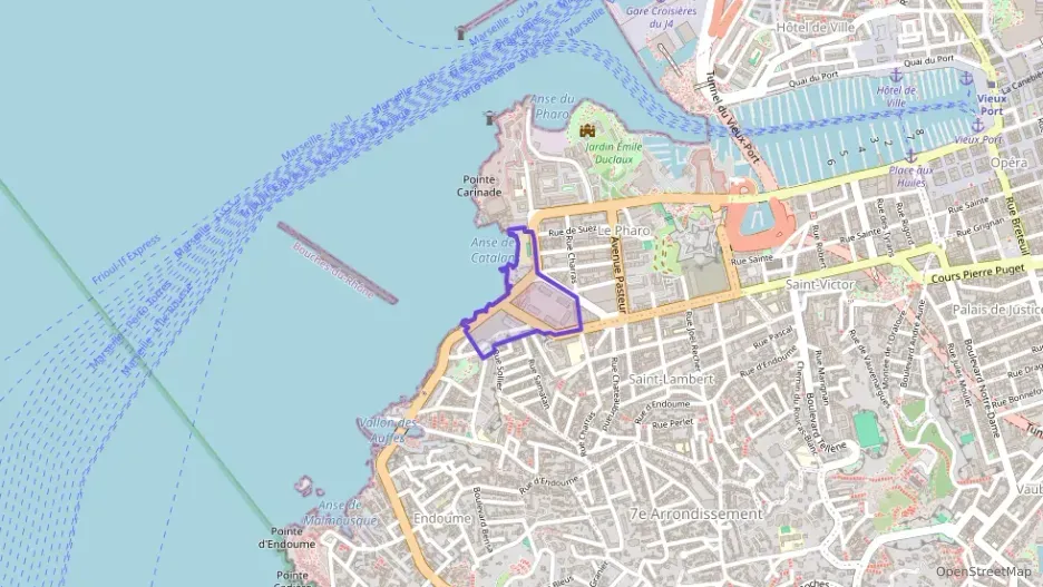 Appartement 20 m² une piece à vendre à Marseille 7e Arrondissement