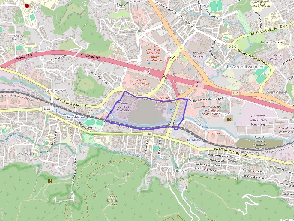 Appartement 47 m² trois pièces à vendre à Marseille 11e Arrondissement