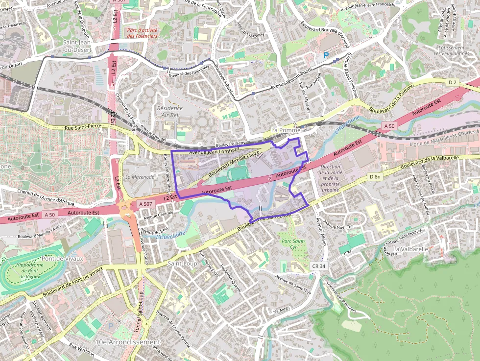 Appartement 56 m² trois pièces à vendre à Marseille 11e Arrondissement