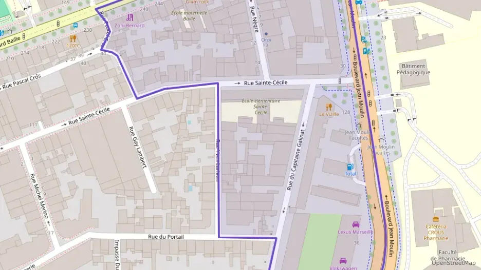 Appartement 30 m² une piece à vendre à Marseille 5e Arrondissement