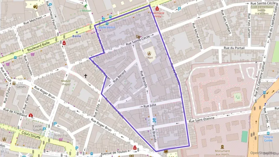 Appartement 56 m² trois pièces à vendre à Marseille 5e Arrondissement