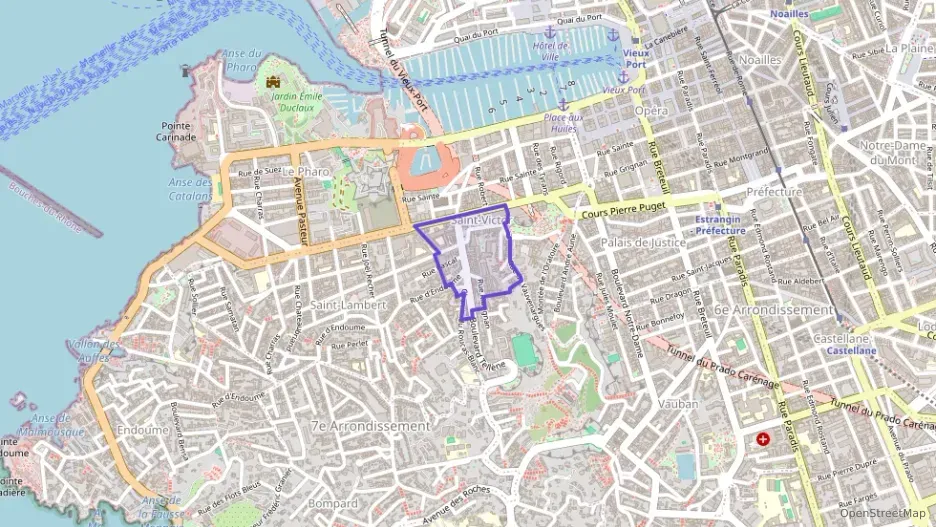 Appartement 80 m² quatre pièces à vendre à Marseille 7e Arrondissement